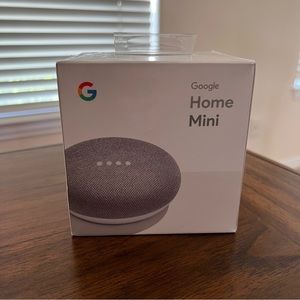 Google Home Mini Smart Speaker Google Assistant Gray GA00210-US, Mfg 07/2019